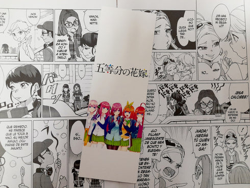 Marca Paginas Quintillizas 2