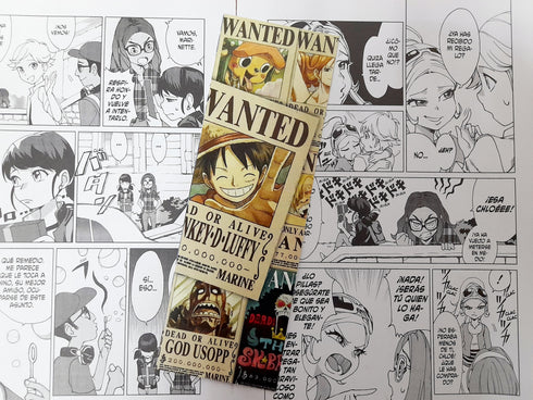 Marca Paginas One Piece Wanted