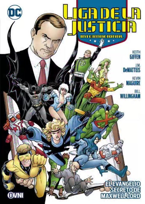 Liga de la Justicia Internacional El evangelio secreto de Maxwell Lord