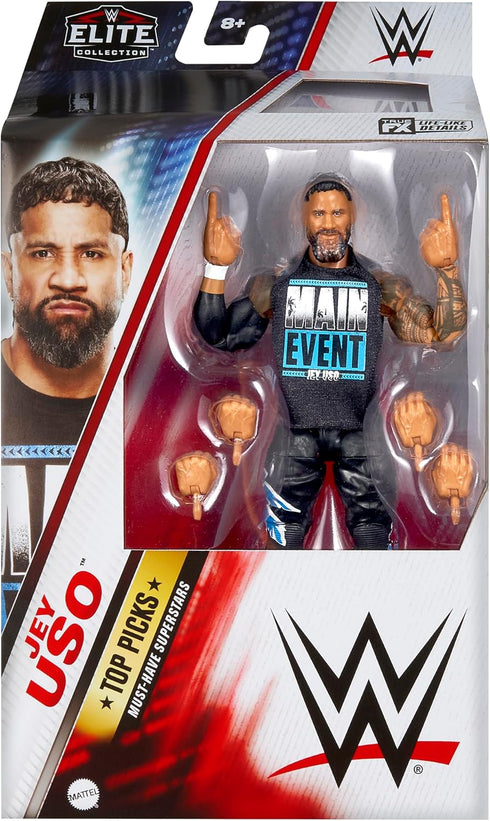 Jey Uso (Black Shirt) - WWE Elite Top Picks 2025 (Wave 1)