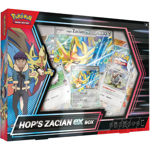 (TCG) - Hop’s Zacian ex Box (Ingles)