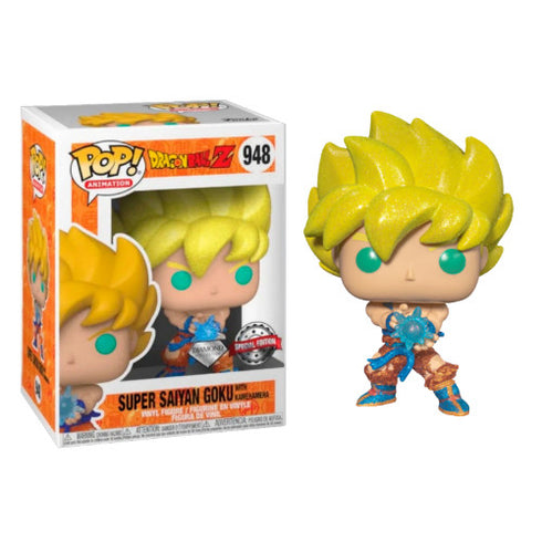Pop! Anime - Dragon Ball Z - Super Saiyan Goku with Kamehameha - 948 (b)