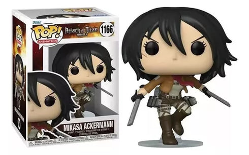 Pop! Anime - Attack On Titan - Mikasa Ackermann - 1166 (b)