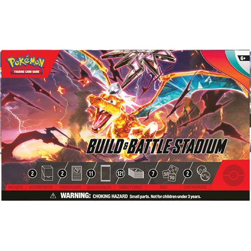 Pokémon TCG: Scarlet & Violet – Obsidian Flames – Build & Battle Stadium ( Español )