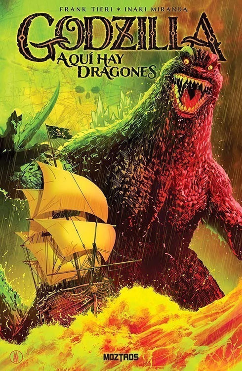 Godzilla Aqui hay dragones