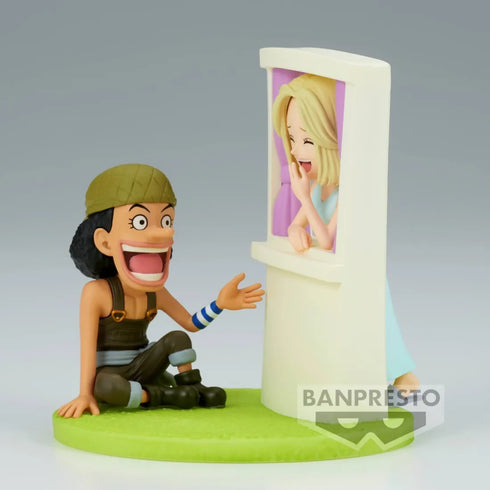 Banpresto Figura Usopp & Kaya WCF Log Stories One Piece 7cm