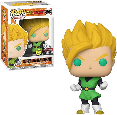 Pop! Anime - Dragon Ball Z - Super Saiyan Gohan - 858 (b)