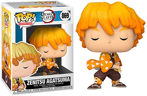 Pop! Anime - Demon Slayer - Zenitsu Agatsuma - 869 (b)