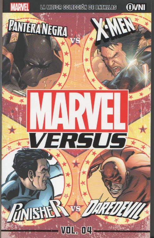 Marvel Versus Vol. 04: Pantera Negra Vs. X-Men // Punisher Vs. Daredevil