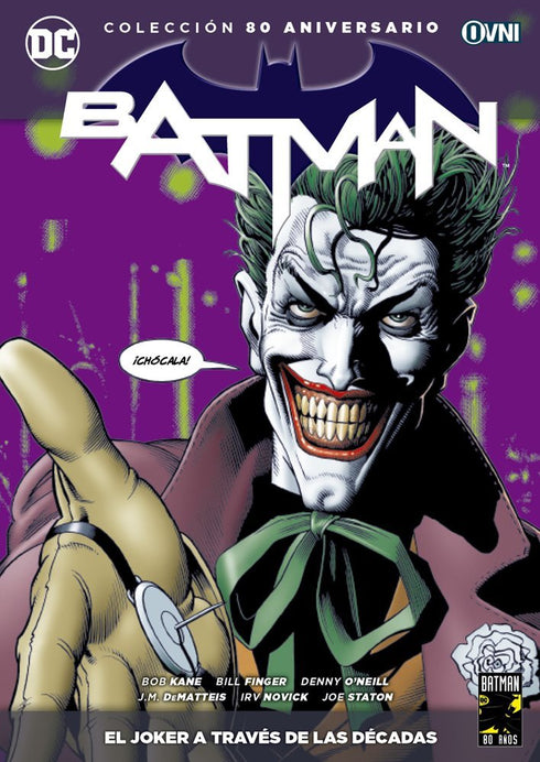Batman Colección 80 Aniversario Vol. 04 - El Joker A Través De Las Décadas