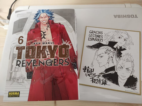 Tokyo Revengers 06 Shikishi Exclusivo