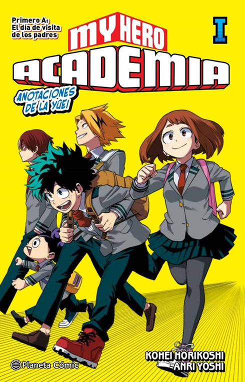 My Hero Academia: Anotaciones de la Yuei 01