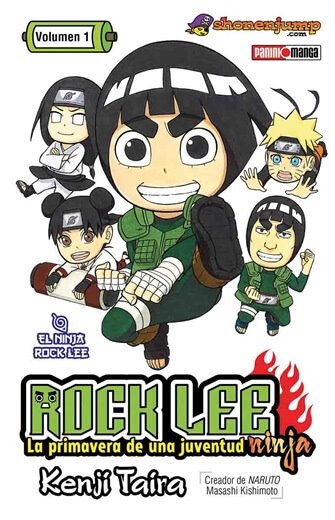 Rock Lee: La Primavera de una Juventud Ninja 01