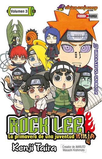 Rock Lee: La Primavera de una Juventud Ninja 03