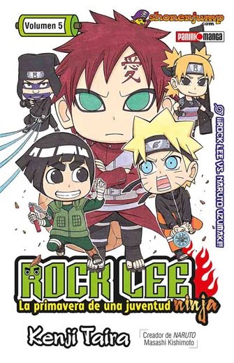 Rock Lee: La Primavera de una Juventud Ninja 05