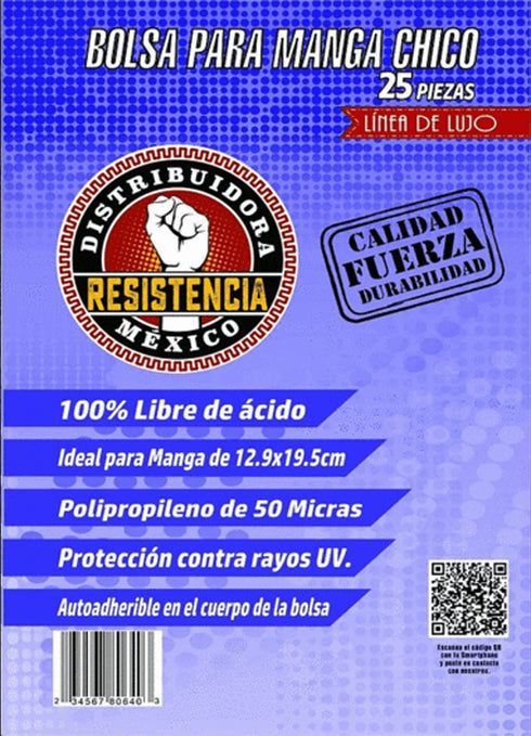 Bolsa Manga Chico 25 Unidades