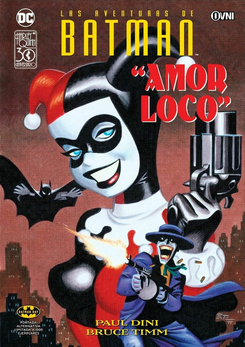 Las Aventuras De Batman: Amor Loco - Portada Alternativa